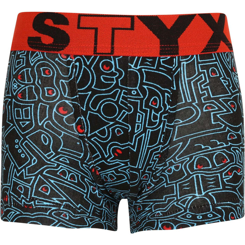 Detské boxerky Styx art športová guma doodle (GJ1256) 4-5 let 66060675
