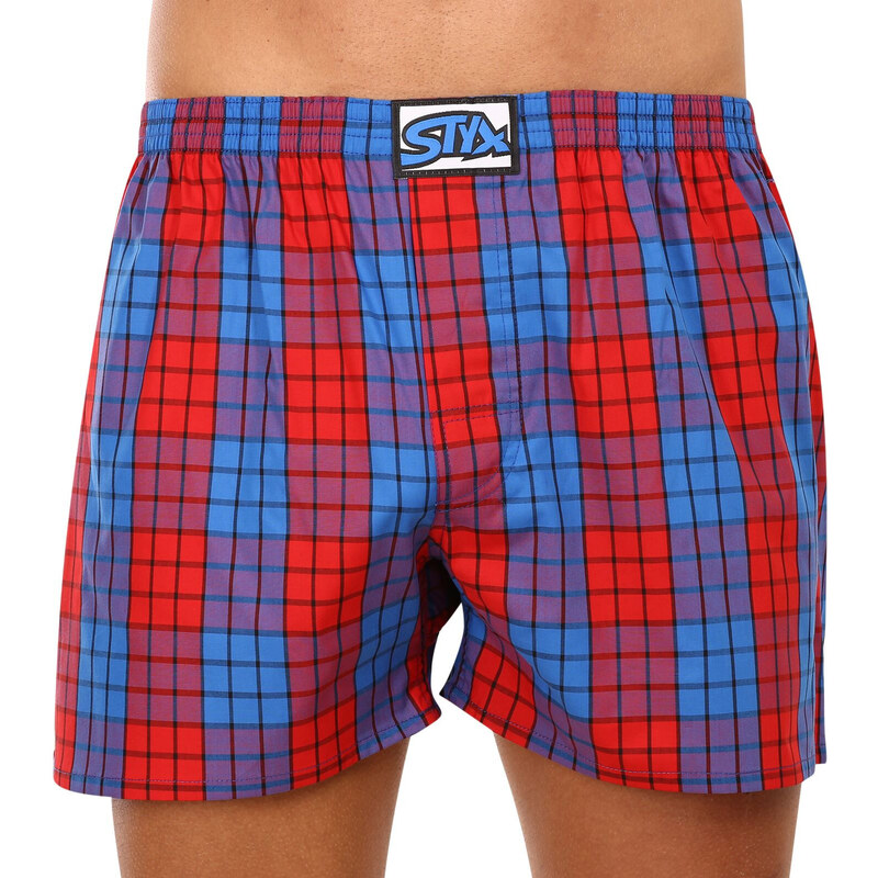 E-shop Pánske trenky Styx klasická guma viacfarebné (A1001)