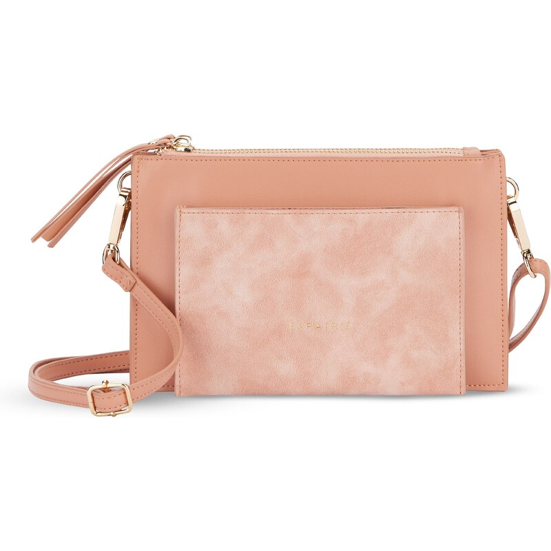 Expatrié Taška cez rameno Isabelle ružová / staroružová 54245815