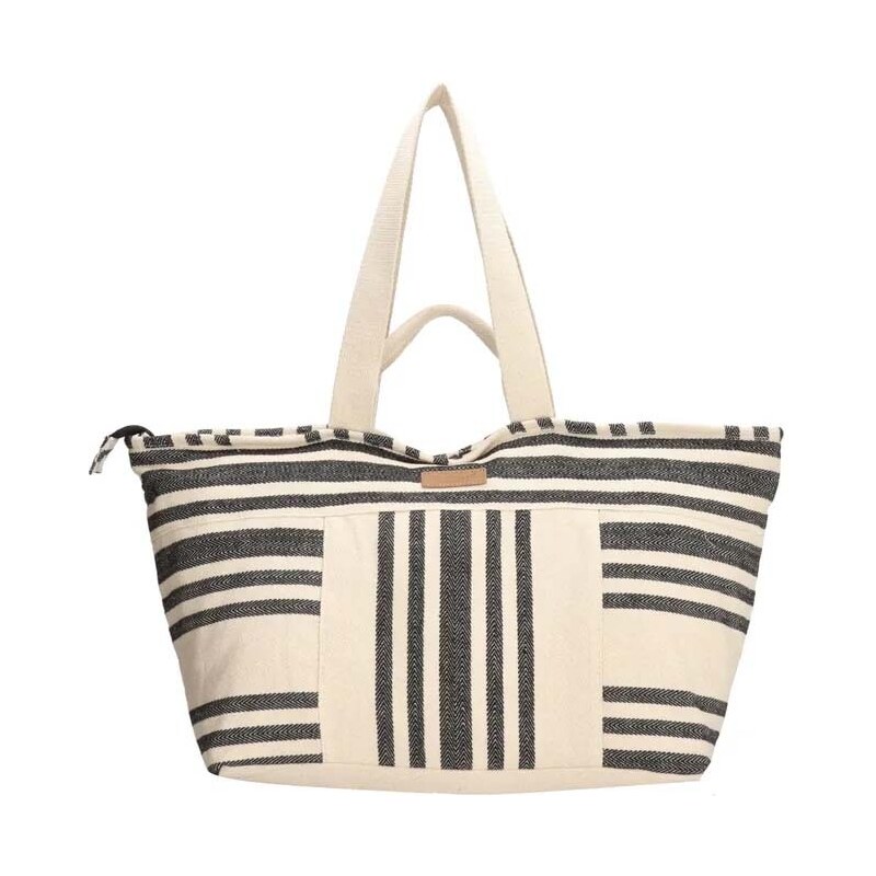 PE-Florence Čierno-biela veľká plážová taška Sea Star 40825414