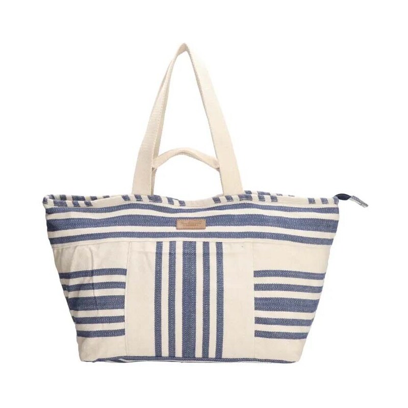 PE-Florence Modro-biela veľká plážová taška Sea Star 40825419