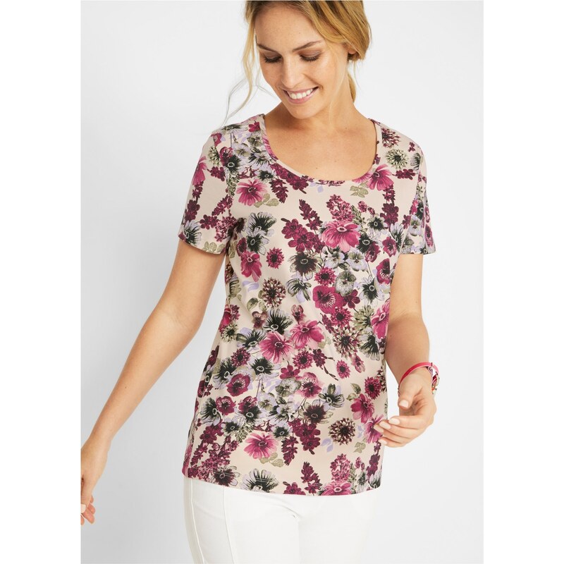 bonprix Tričko (2 ks v balení), farba ružová 45247026