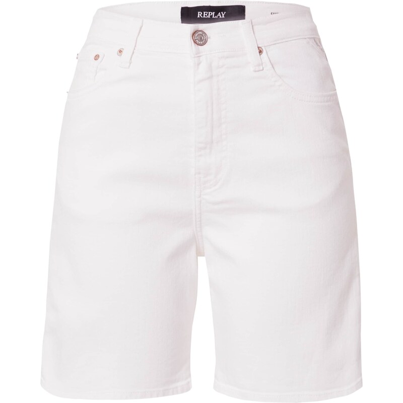 REPLAY Džínsy SHIRBEY biela 66007549