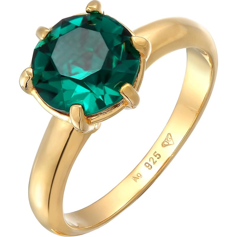 ELLI Prsteň zlatá / smaragdová 54248624