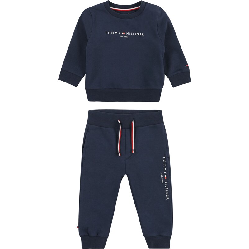 TOMMY HILFIGER Joggingová súprava námornícka modrá / červená / biela 43839168