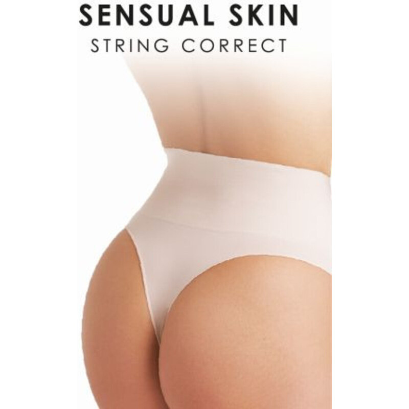 GATTA BODYWEAR NOHAVIČKY - STRING CORRECT SENSUAL SKIN 61623768