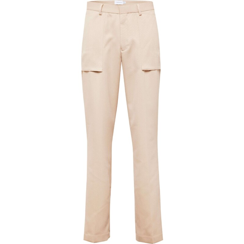 TOPMAN Chino nohavice svetlobéžová 66056874