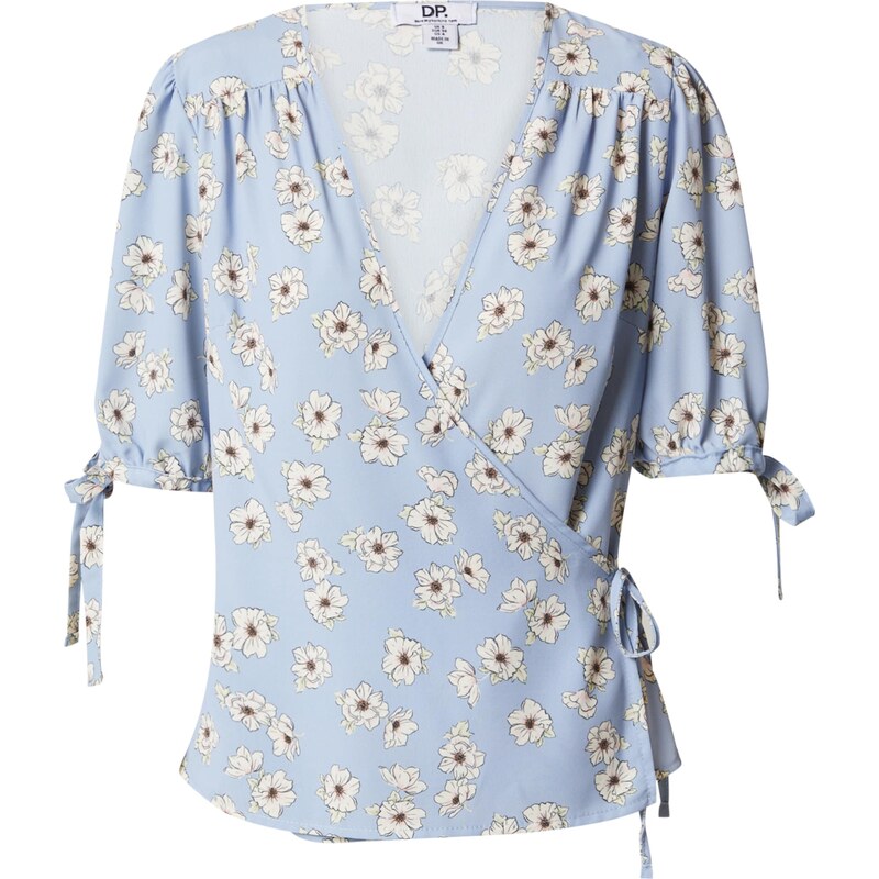 Dorothy Perkins Blúzka opálová / hnedá / biela 54252381