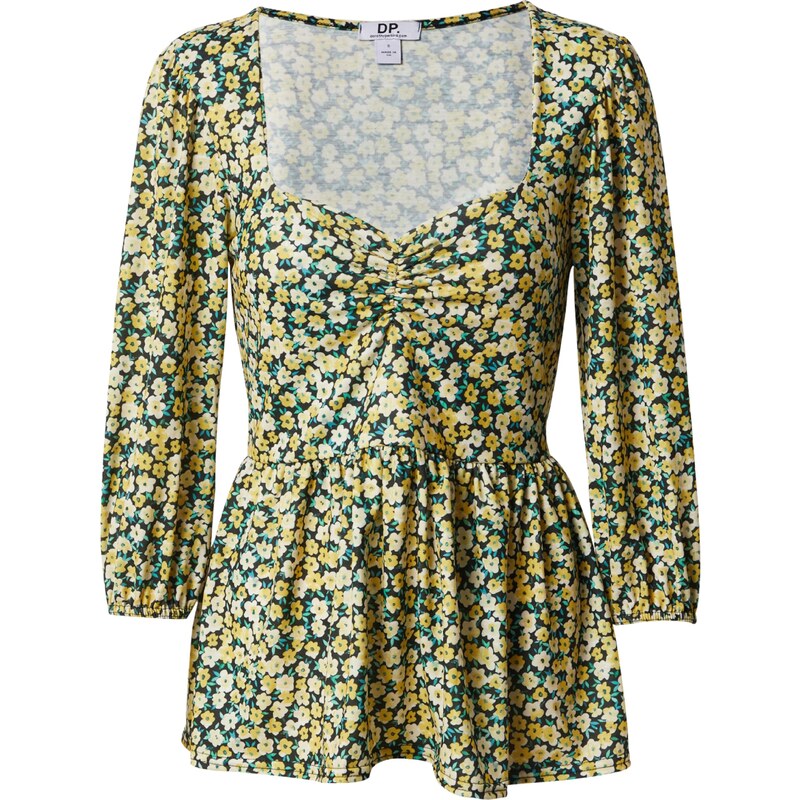 Dorothy Perkins Tričko žltá / zelená / čierna / biela 66074263