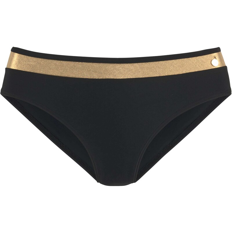 LASCANA Bikinové nohavičky zlatá žltá / čierna 54631373