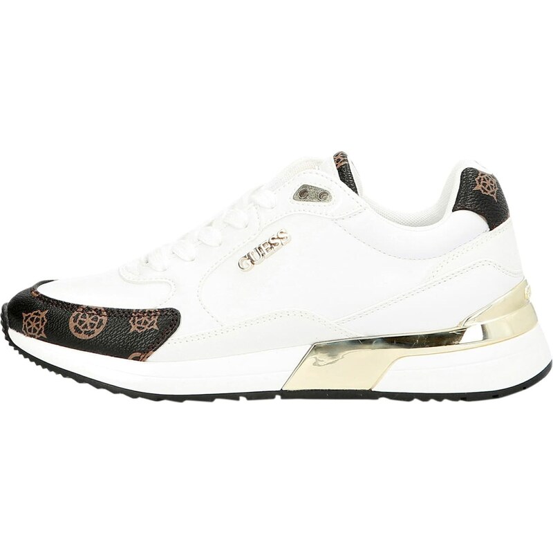 GUESS Nízke tenisky MOXEA karamelová / tmavohnedá / biela 22466888