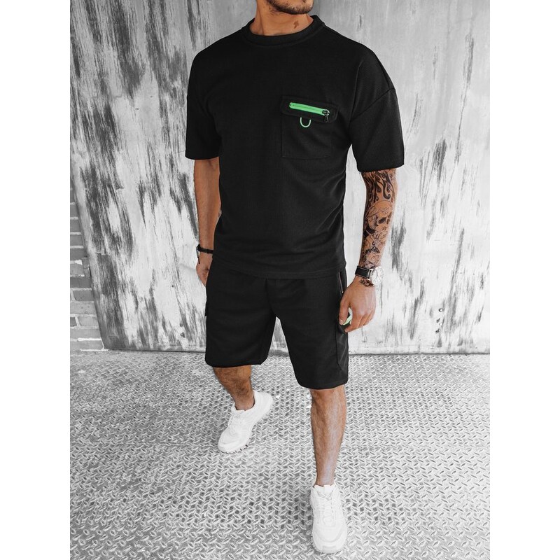 Buďchlap Štýlový pánsky komplet v čiernej farbe 43914069