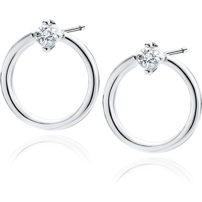 Olivie Strieborné náušnice KRUH 7516 43967257