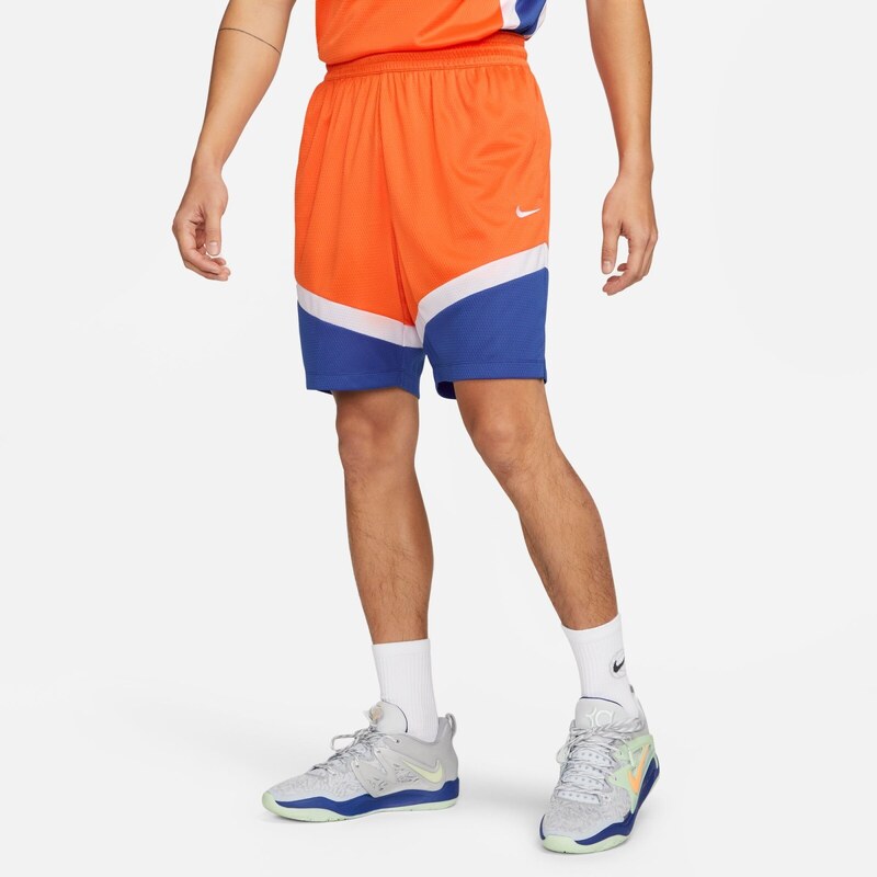 Nike Icon Mens Dri-FIT 8 Basketball Shorts ORANGE 43966731