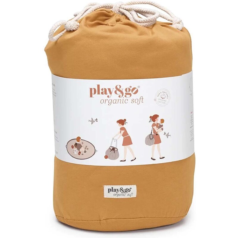 Podložka a taška na hračky Play & Go 2w1 Soft Organic