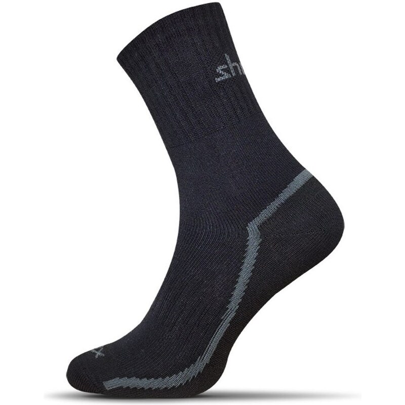 Buďchlap Čierne pohodlné pánske ponožky Sensitive 44089332