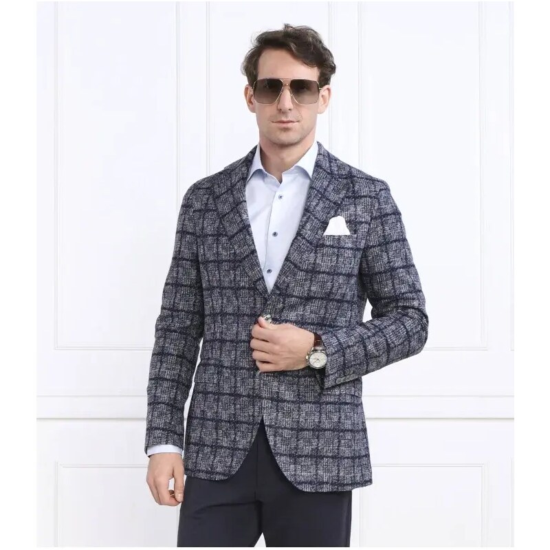 Oscar Jacobson Sako Egel | Regular Fit | s prímesou vlny 39625730