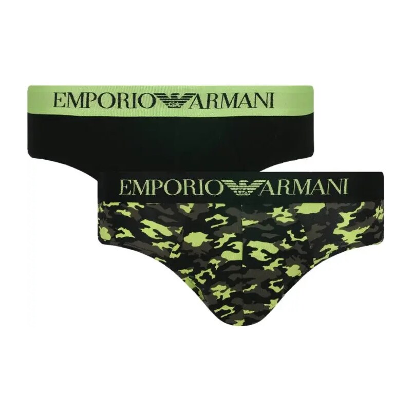 Emporio Armani Slipy 2-balenie 37036624