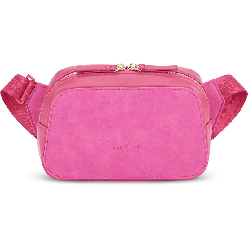 Expatrié Taška cez rameno Fleur svetloružová 54252061