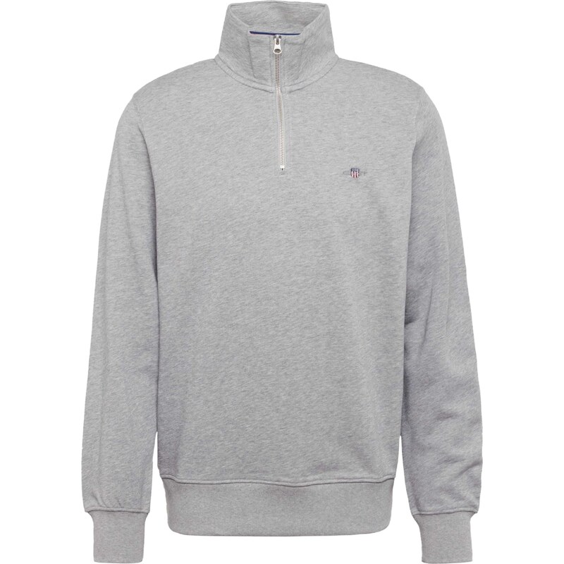 GANT Mikina sivá melírovaná 44027488