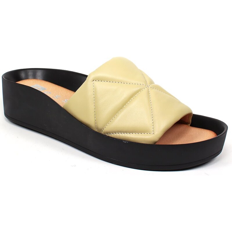 GLS Komfortné kožené šľapky 44006549