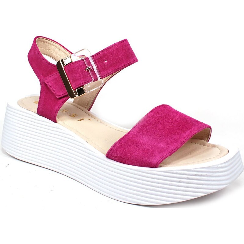 GLS Kožené sandále na hrubej podrážke 44008321