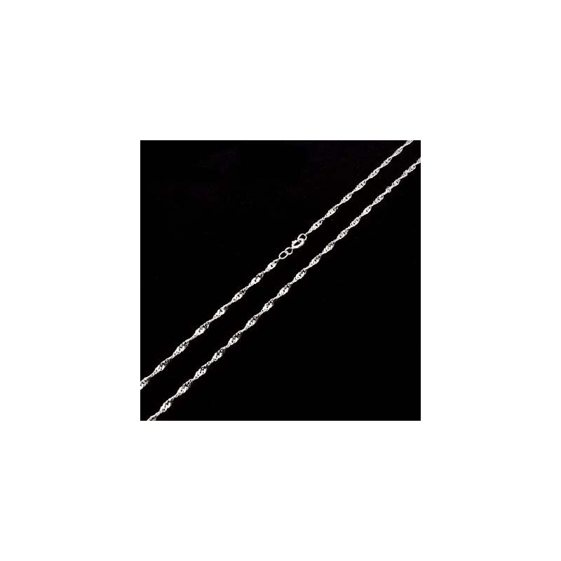 Klenotyn | Strieborná retiazka (KRS034) - 42cm