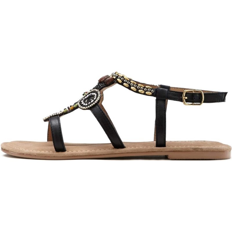 LASCANA Remienkové sandále zmiešané farby / čierna 54223062