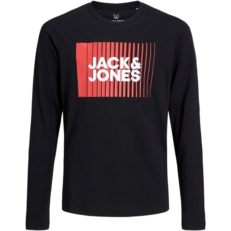 Jack & Jones Junior Tričko červená / čierna / biela 44043671