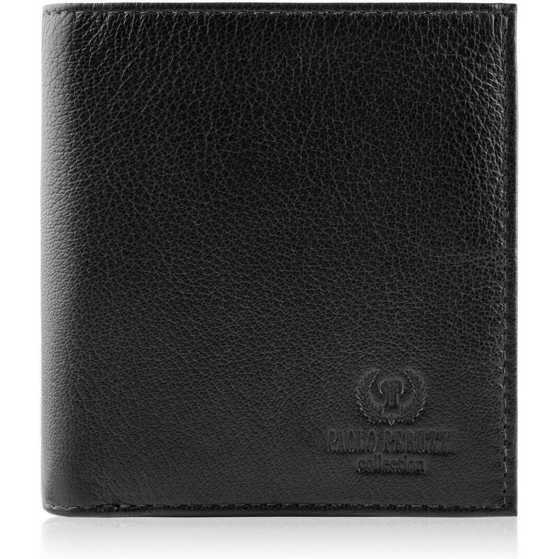 PAOLO PERUZZI Dámska kožená peňaženka | čierna IN-28-BL 55744661