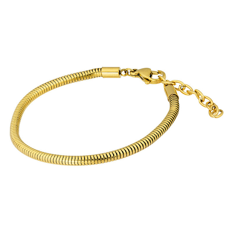 Lindas Jewelry Náramok DIY 17+4 cm GLD chirurgická oceľ INR238 44070774
