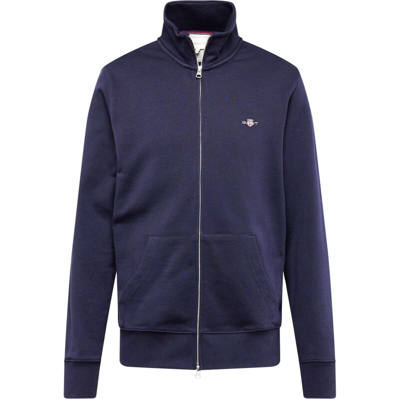 GANT Tepláková bunda námornícka modrá 44102075
