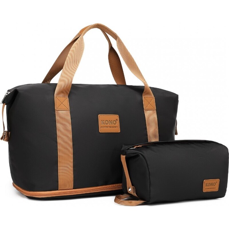 KONO Cestovná taška - rozšíriteľná, vodeodolná s kozmetickou taštičkou 48628480
