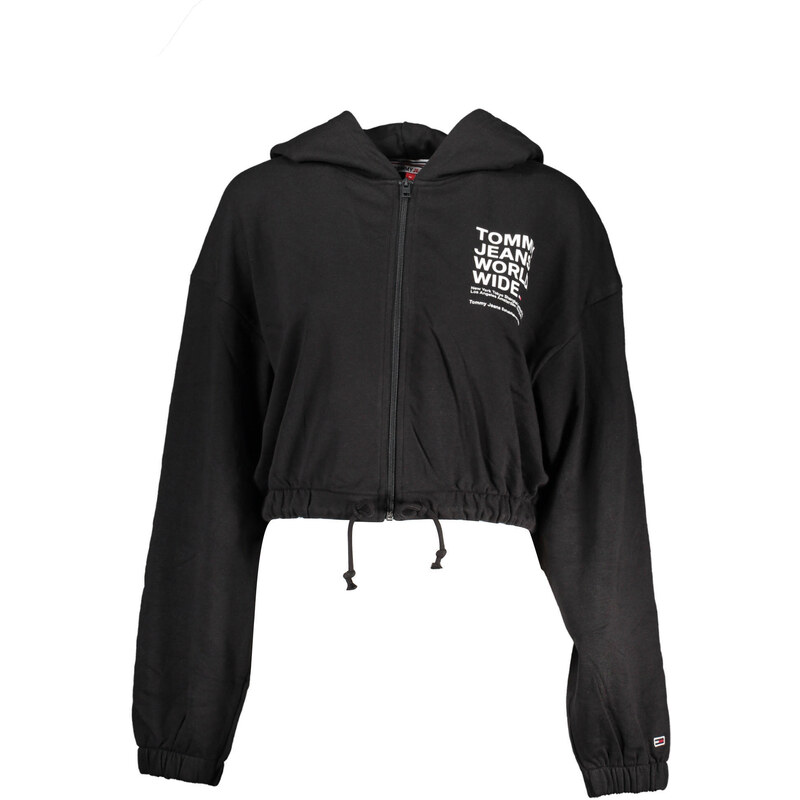 Čierna mikina Tommy Hilfiger na zips 64793886