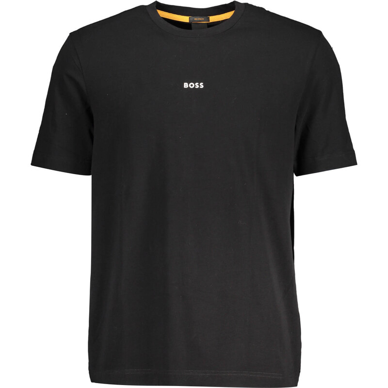 Čierne tričko BOSS s krátkym rukávom 64712878