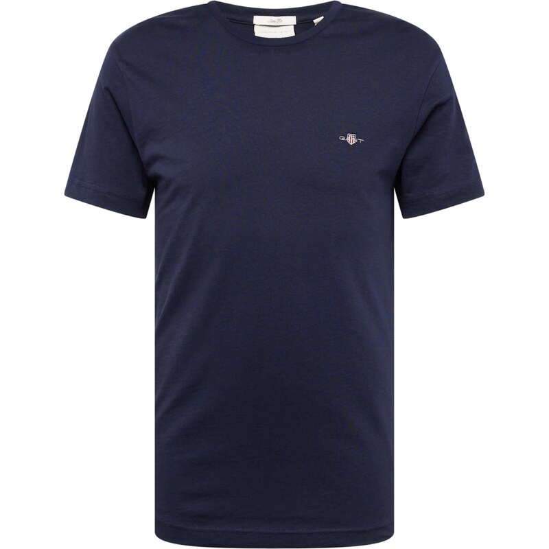 GANT Tričko námornícka modrá / striebornosivá / červená / biela 44102161