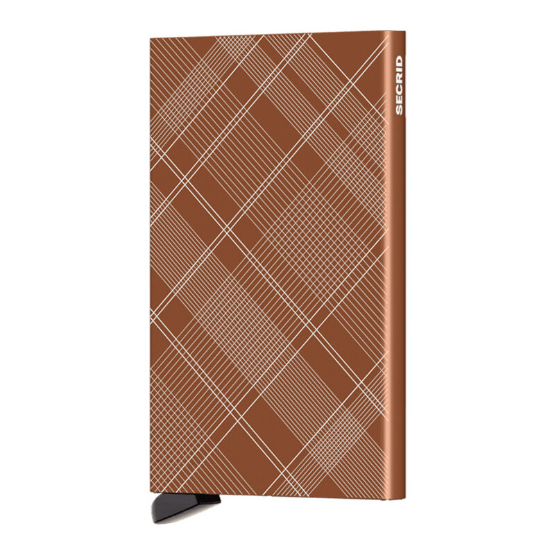 Secrid Cardprotector Laser Tartan Rust - Unisex - Doplnok Secrid - 66357290
