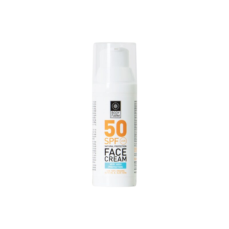 Bodyfarm Sun care Face cream SPF 50 - Sun care Krém na tvár SPF 50 50 ml