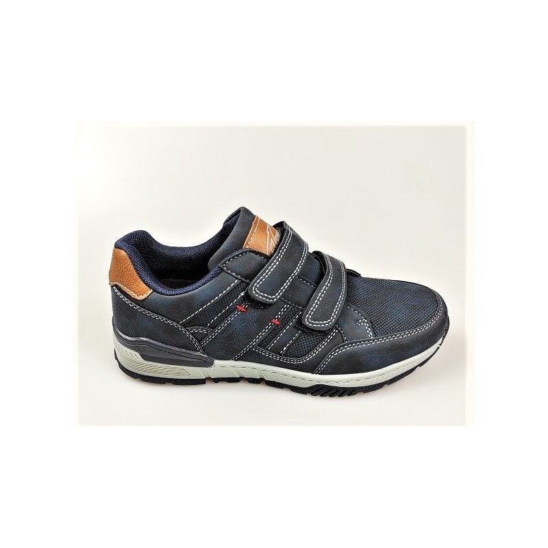 Chlapčenské poltopánky Emaks-modré 44439539