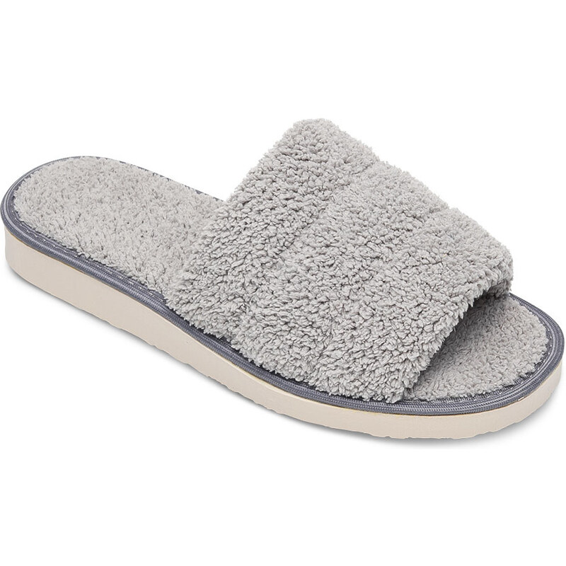 Dámske papuče Natural Style NS047 sivé 44440281