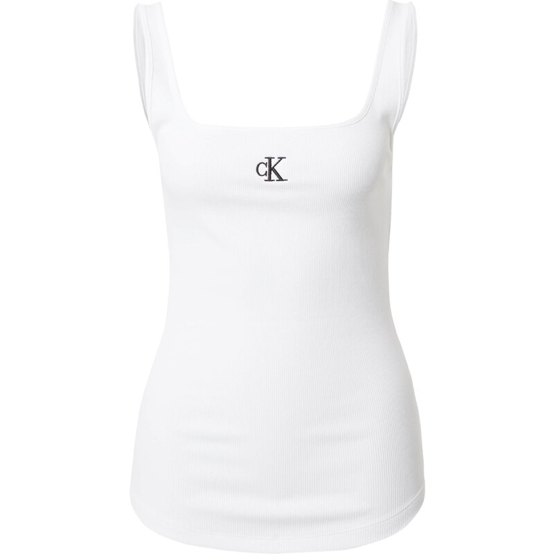 Calvin Klein Jeans Top čierna / biela 44169800