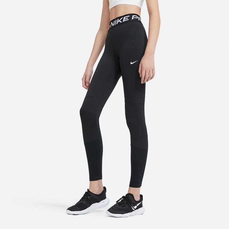 E-shop Nike Pro Dri-FIT Big Kids (Girls) Leggings BLACK OR GREY