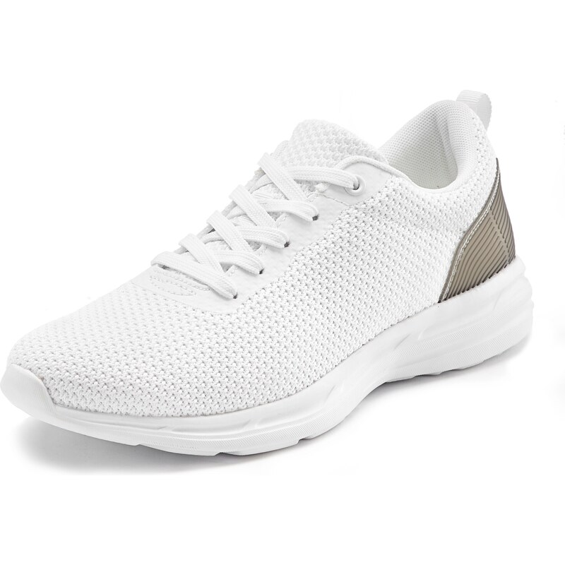 LASCANA Nízke tenisky svetlozelená / biela 54226548