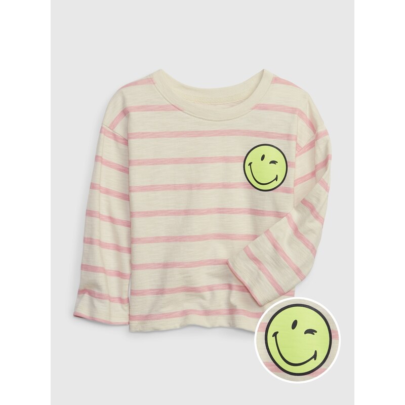 E-shop GAP Kids T-Shirt & Smiley - Girls