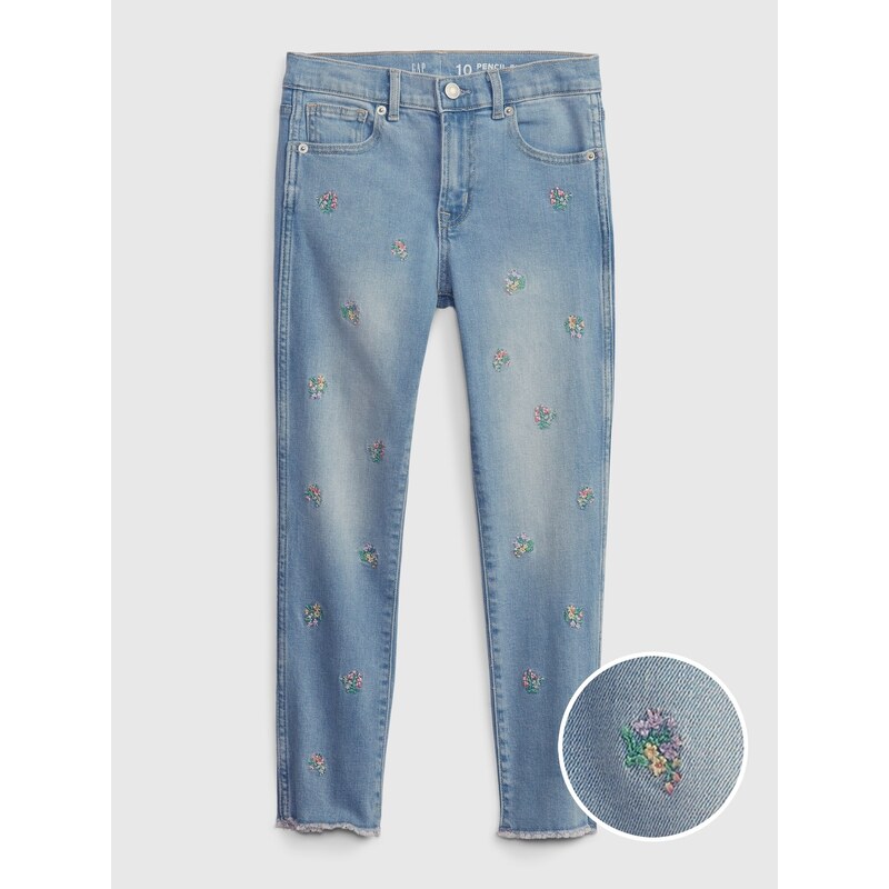 GAP Dievčenské džínsy slim high rise 600966-00 66268209