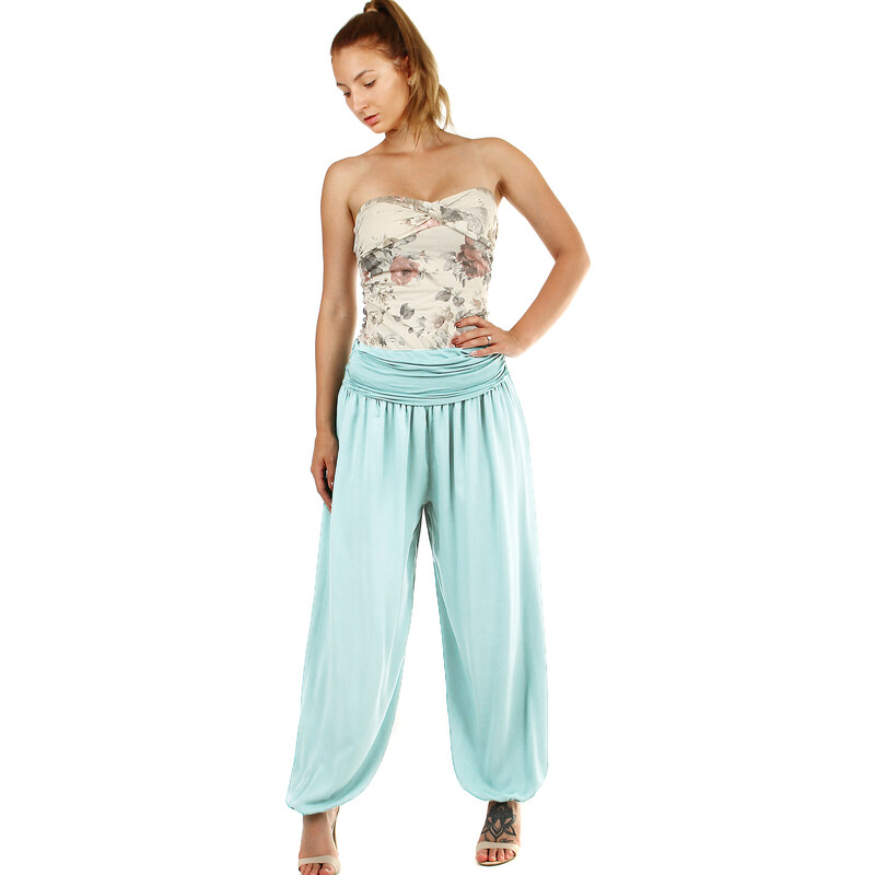 Glara Dámske turecké nohavice harémky 44189153