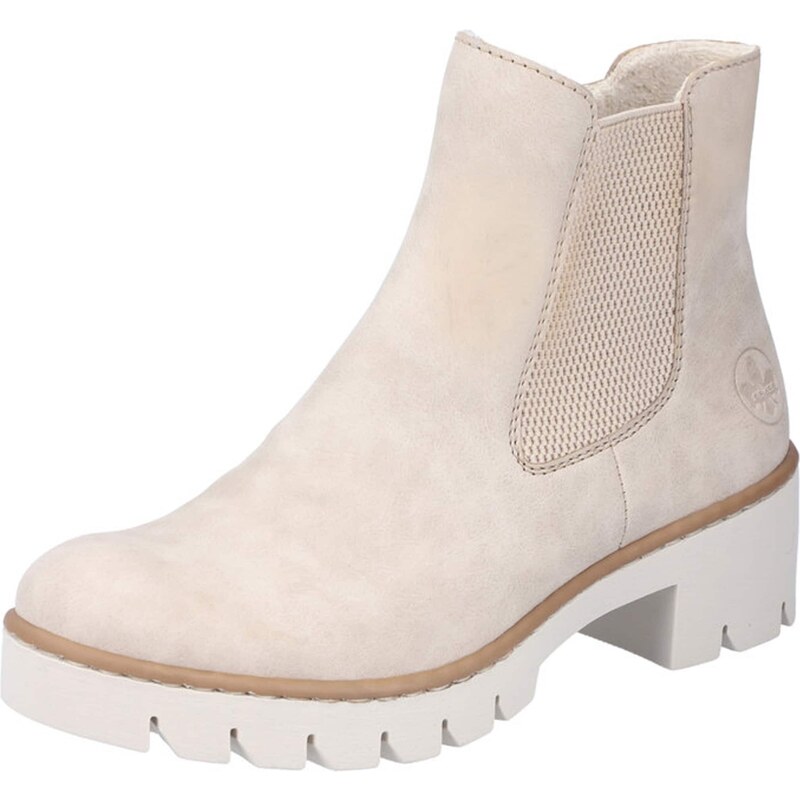 Rieker Chelsea čižmy krémová 44969124