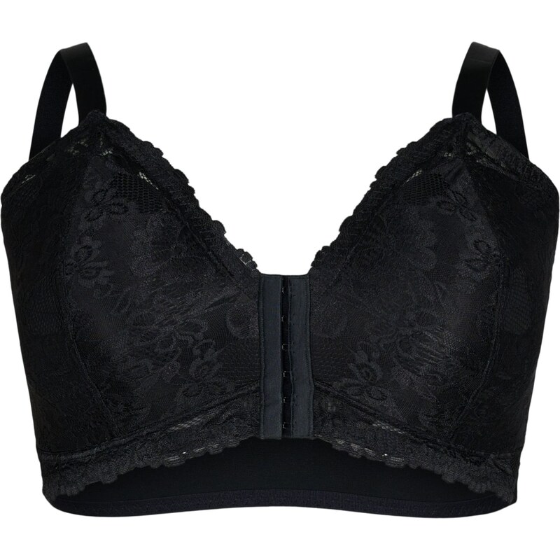 Devoted by Zizzi Podprsenka LERVA čierna 54251514