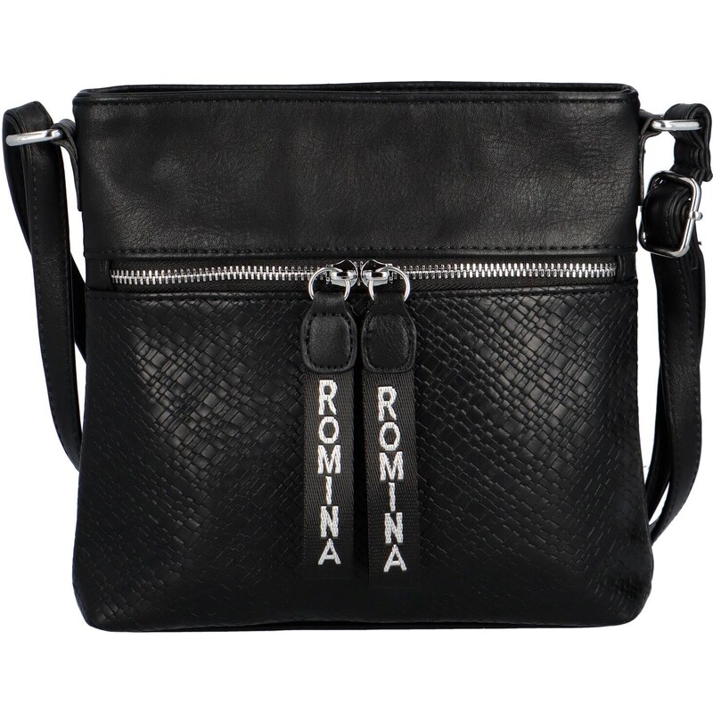 ROMINA & CO. BAGS Dámska crossbody kabelka čierna - Romina Dekora 61016923