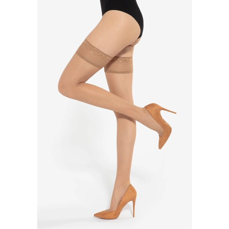 Samodržiace pančuchy Gatta Michelle 04 8 den 34143582